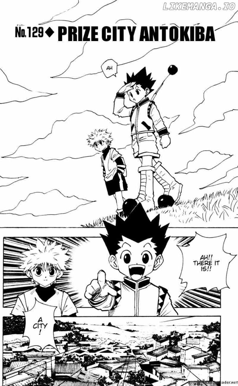 Hunter x Hunter, Chapter 129 image 02